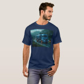 Futuristische Cyber Truck uit 2077 T-shirt (Voorkant volledig)