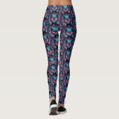 Futuristische cyberkat leggings (Achterkant)