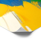 Futuristische Cyborg T-Rex Dinosaurus Poster Fanta (Hoek)