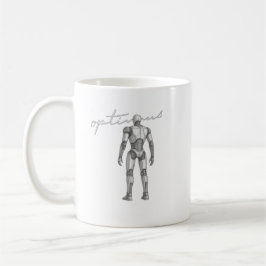 Futuristische Deep Space-raket | Mars-missie-ruimt Koffiemok