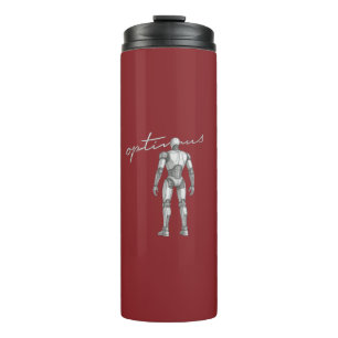 Futuristische Diepe Ruimteraket Mars Missie Ruim Thermosbeker