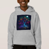 futuristische digitale gloeiboom (Voorkant)