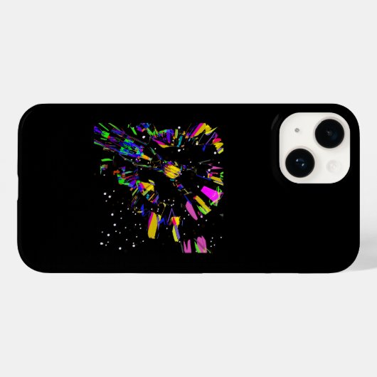 Futuristische digitale kunstcreaties Case-Mate iPhone case (Achterkant (horizontaal))