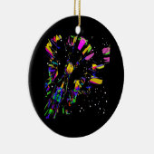 Futuristische digitale kunstcreaties keramisch ornament (Rechts)