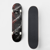 Futuristische DNA-helix 3D Persoonlijk Skateboard (Voorkant)