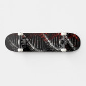 Futuristische DNA-helix 3D Persoonlijk Skateboard (Horizontaal)