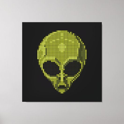 Futuristische en kosmische inrichting canvas afdruk (Voorkant)