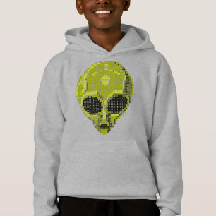 Futuristische en kosmische stijl hoodie