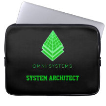 Futuristische esthetiek Neon groene techbedrijf