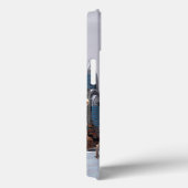 Futuristische Fantasie Stad Sci-Fi Silhouette Kuns Case-Mate iPhone Case (Achterkant / Rechts)