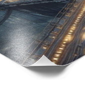 Futuristische Fantasy Plant Bio Domes Foto Afdruk (Hoek)