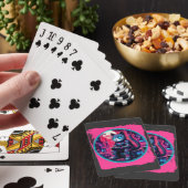 Futuristische Feline Tech Pokerkaarten (Insitu)