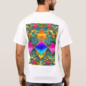 Futuristische Franse herenhuis interieur T-shirt (Achterkant)