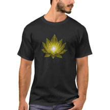 Futuristische Gouden Kristallen Lotus • Sci-Fi Ene