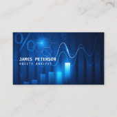 Futuristische grafische kaart | Beurs Visitekaartje (Voorkant)