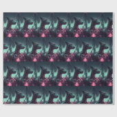 Futuristische Grote Deen De Robotische Vennootscha Cadeaupapier (Vlak)