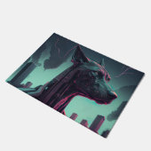 Futuristische Grote Deen De Robotische Vennootscha Deurmat (Schuin)