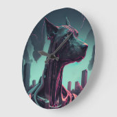 Futuristische Grote Deen De Robotische Vennootscha Grote Klok (Hoek)