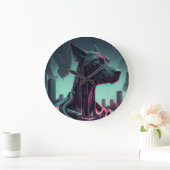 Futuristische Grote Deen De Robotische Vennootscha Grote Klok (Huis)