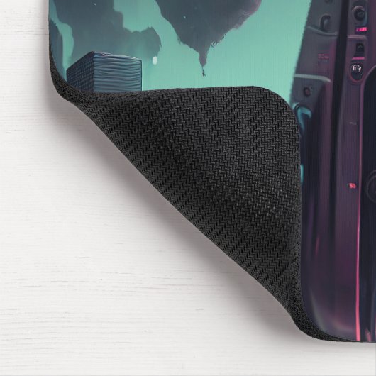 Futuristische Grote Deen De Robotische Vennootscha Muismat (Hoek)