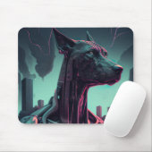 Futuristische Grote Deen De Robotische Vennootscha Muismat (Met muis)