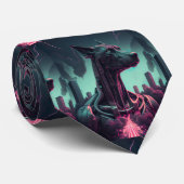 Futuristische Grote Deen De Robotische Vennootscha Stropdas (Opgerold)