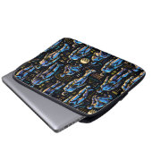 Futuristische humanoïde robotkunst | AI Android Sc Laptop Sleeve (Voorkant onderkant)