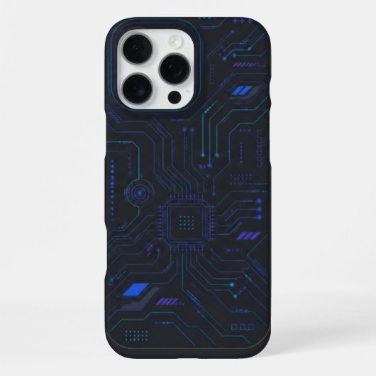 Futuristische iPhone Hoes Hoesje (Achterkant)