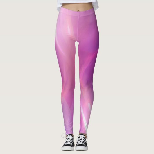 Futuristische Iridescente Leggings (Voorkant)