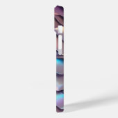 Futuristische iriserende/abstracte holografische Case-Mate iPhone case (Achterkant / Links)
