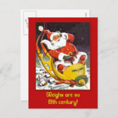 Futuristische kerstKaarten en Briefkaarten (Voorkant / Achterkant)