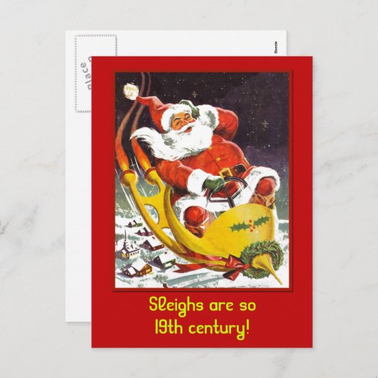  Futuristische kerstKaarten en Briefkaarten (Voorkant / Achterkant)