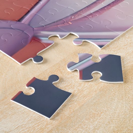 Futuristische koningin legpuzzel (Zijkant)