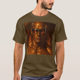 futuristische kunstschilder t-shirt