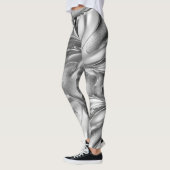 Futuristische metallische Leggings van vloeibaar c (Links)