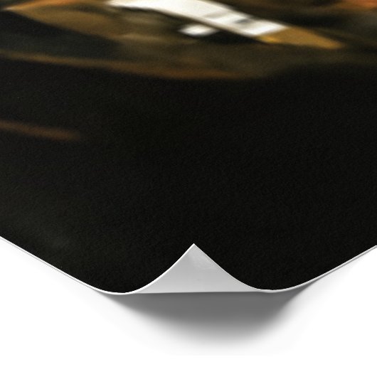 Futuristische metropolis poster (Hoek)