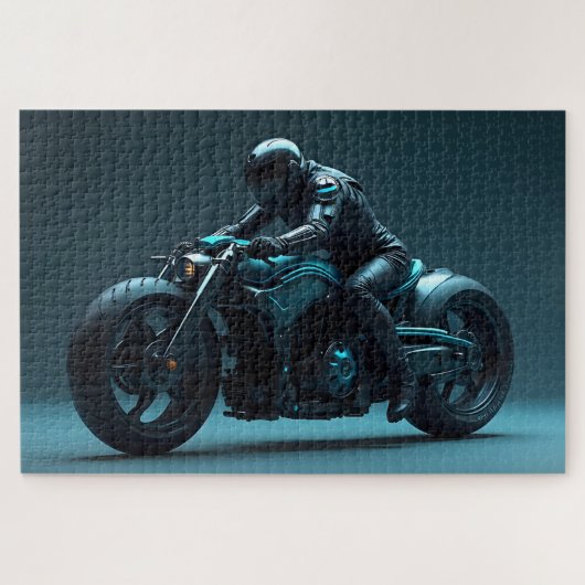 futuristische motor legpuzzel (Horizontaal)