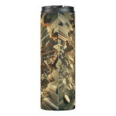 Futuristische motorfiets met LED-verlichting Thermosbeker (Achterkant)