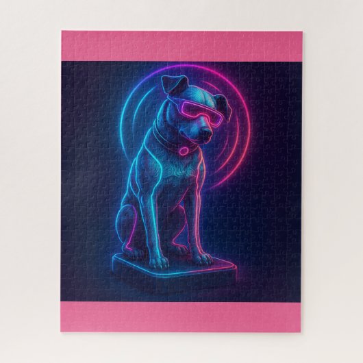 Futuristische Nipper RCA Victor Dog Legpuzzel (Verticaal)