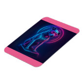 Futuristische Nipper RCA Victor Dog Magneet (Linkerzijde)