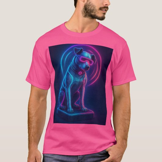 Futuristische Nipper RCA Victor Dog T-shirt (Voorkant)