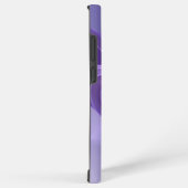 Futuristische Paarse Vortex Neon Abstract Hoesje Samsung Galaxy Hoesje (Rechterkant)