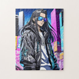 Futuristische Pop Star 0001 Legpuzzel