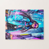 Futuristische Pop Star 0002 Legpuzzel (Horizontaal)