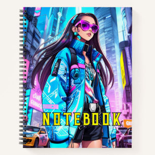 Futuristische Pop Star 0002 Notitieboek