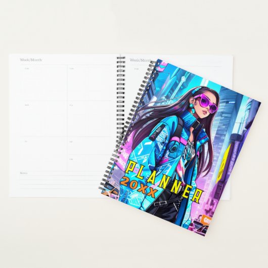Futuristische Pop Star 0002 Planner (Display)