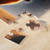 Futuristische Quokka Robot, Legpuzzel (Zijkant)