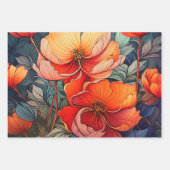 Futuristische robot inpakpapier vel (Voorkant 3)