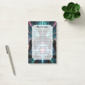 Futuristische Robot Kosmische Kern Cyberpunk Post-it® Notes (Kantoor)
