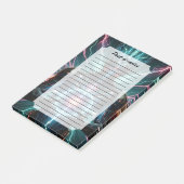 Futuristische Robot Kosmische Kern Cyberpunk Post-it® Notes (Schuin)